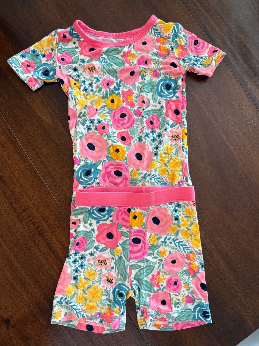 Little Sleepies Meadow Floral Short Set